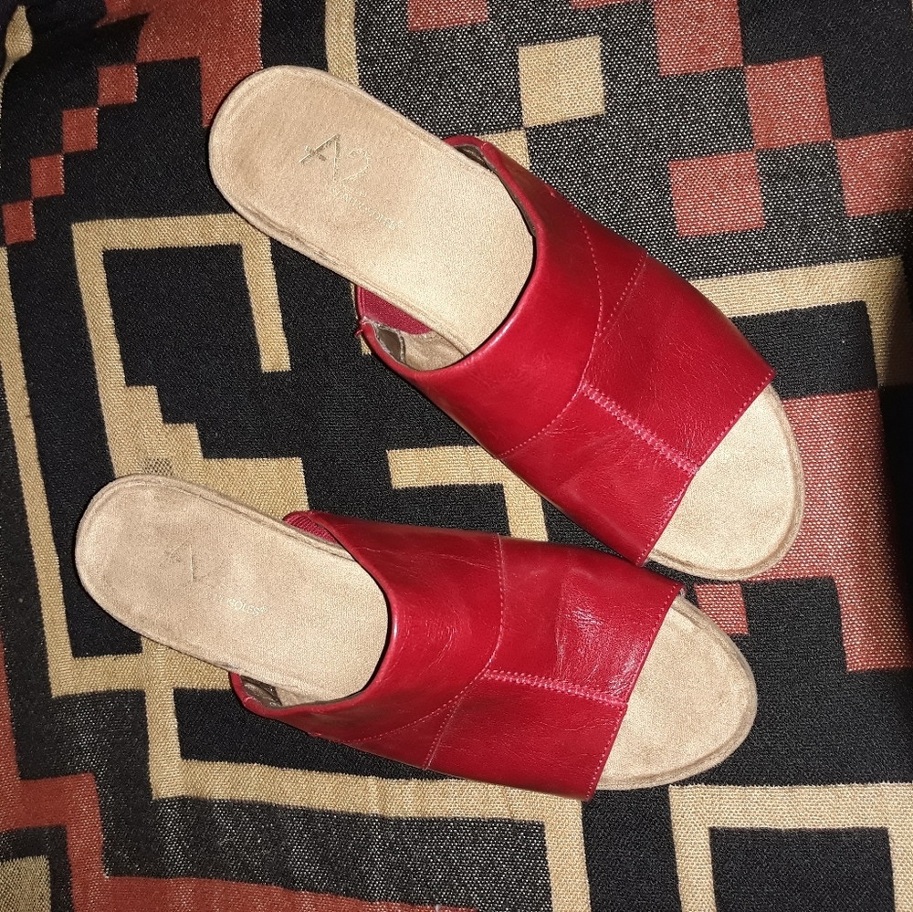 A2 slip on wedges